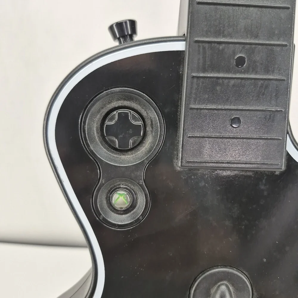Guitar Hero Xbox 360 Les Paul Wireless Red Octane Controller 95123 805 UNTESTED